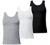 Eddie Bauer Men’s Classic Casual Basic Cotton 6" Tank Top Sleeveless T-Shirt Perfect for Athletic Lightweight Workout, 3-Pack