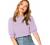 SheIn Women's Puff Sleeve Casual Solid Top Pullover Keyhole Back Blouse