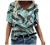 Women Plus Size Tops Vintage Aesthetic Printed Short Sleeve Summer T Shirts Basic Casual V Neck Tees Tshirt Blouses