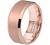 iTungsten 4mm 6mm 8mm Silver/Black/Gunmetal/Gold/Rose Gold/White Tungsten Rings for Men Women Wedding Bands Beveled Edges Matte Finish Comfort Fit