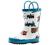 OAKI Kids Waterproof Rubber Rain Boots with Easy-On Handles