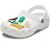 Crocs Mens and Womens Classic Clog w/Jibbitz Charms 5-Packs