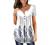 Womens Plus Size Tops Summer Dressy Pleated Tunic Tops Short Sleeve Button up T Shirts Casual Flowy Ruched Tee Blouses