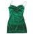 ZAFUL Women's Stars Print Side Slit Velvet Sleeveless Mini Dress Sexy Cowl Front Spaghetti Strap A-Line Mini Dress