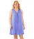 Exquisite Form 30107 Women's Nylon Tricot Sleeveless Short Knee Length Nightgown