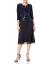 Alex Evenings Women's Tea Length Mock Dress with Sequin Jacket (Petite and Regular Sizes)