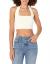 The Drop Women's Greta Fitted Square Neck Halter Sweater Bralette