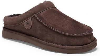 Eddie Bauer Men's Firelight Shearling Moc Scuff