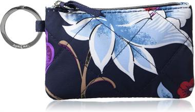 Vera Bradley Women's Performance Twill Zip ID Case Wallet