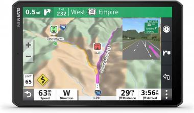 Garmin RV 890, GPS Navigator for RVs with Edge-to-Edge 8” Display, Preloaded Campgrounds, Custom Routing and More