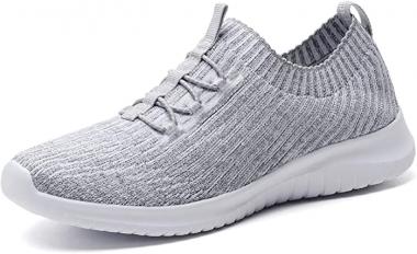 konhill Women's Comfortable Walking Shoes - Tennis Athletic Casual Slip on Sneakers