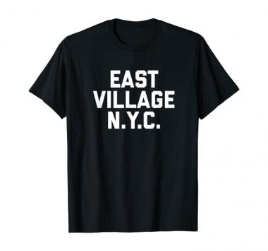 EAST VILLAGE NYC T-Shirt New York City tee