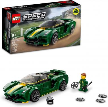 LEGO Speed Champions Lotus Evija 76907 Building Toy Set for Kids, Boys, and Girls Ages 8+ (247 Pieces)