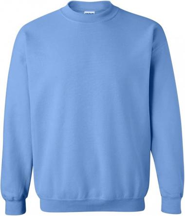 Gildan Men's Fleece Crewneck Sweatshirt, Style G18000 Carolina Blue