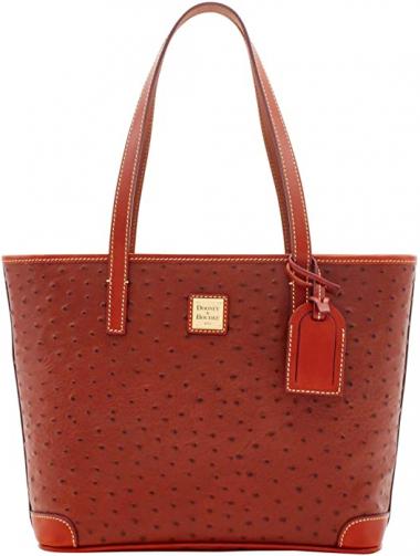 Dooney & Bourke Ostrich Charleston Bag