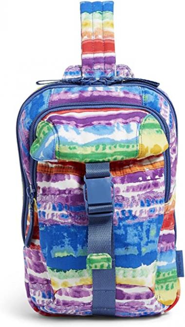 Vera Bradley Women's Cotton Utility Sling Backpack Bookbag