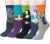 Chalier Womens Famous Painting Art Printed Fun Socks Casual Cotton Cool Novelty Funny Socks for Women