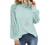 MIHOLL Women’s Long Sleeve Tops Lace Casual Loose Blouses T Shirts