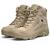 Bitiger Men's Combat Boots with Side Zipper Velcro and Casual Outdoor Mountaineering Trekking Commando Tactical Boots