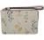 COACH WOMENS Corner Zip Wristlet In Canvas Leather