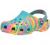 Crocs Classic Marbled Tie-Dye Clog (Toddler)