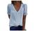 Womens Chiffon Blouses Vintage Swiss Dot V Neck Lace Crochet Lantern Long Sleeve T Shirts Casual Office Work Tunic Top