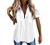 Womens 2022 Fashion Spring Tops Floral Printed Short Sleeve Button Down Shirts Casual V-Neck Pockets Blouses Tunic Top