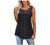 Womens Summer Tops Lace Dressy Casual Cute Sleeveless Camis Tank Tops Loose Flowy Tunic Swing Pleated Shirts Blouse