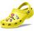 Crocs Mens and Womens Classic Clog w/Jibbitz Charms 5-Packs for Her