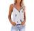 Womens Fashion 2022 Summer Tops Dressy Plunge V Neck Zip Up Spaghetti Strap Tank Top Sleeveless Camisole Shirts Blouse