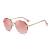 AEVOGUE Sunglasses For Women Oversized Rimless Diamond Cutting Lens Sun Glasses AE0534