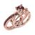 Jeulia Diamond Band Rings for Women cz Sterling Silver Interchangeable Ring Sets Wedding Engagement Anniversary Promise Ring Bridal Sets