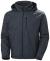 Helly-Hansen Men's Crew Hooded Midlayer Fleece Lined Waterproof Raincoat Jacket