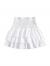 SheIn Women's Solid Shirred High Waist Layered Ruffle Hem Flared Mini Skirt