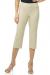 Rekucci Women's Ease into Comfort Capri with Button Detail