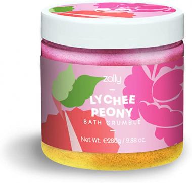 Zolly Lychee Peony Bath Crumble