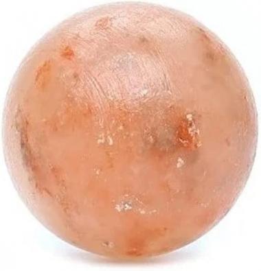 Pink Salt Crystal Accessories (Pink Salt Crystal Bath Ball - Round Shape)