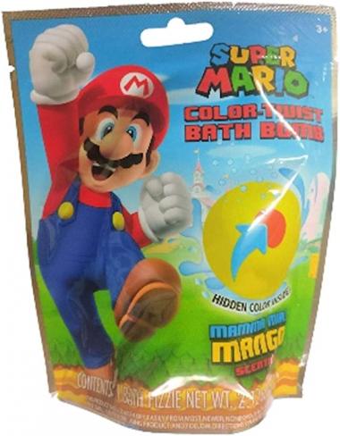 Super Mario Color Twist Bath Fizzies