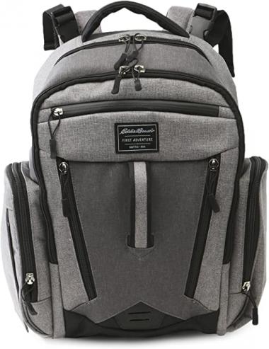 Eddie Bauer Places & Spaces Bridgeport Diaper Bag Backpack,