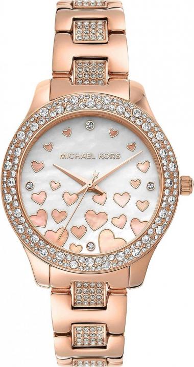 Michael Kors Women's Liliane Quartz Watch with Stainless Steel Strap