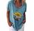 Womens Tops Dressy Casual Short Sleeve V Neck T Shirts Loose Funny Graphic Tees Tunic Cute Tops Summer T-Shirt Blouses