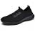 TIOSEBON Women's Slip On Walking Shoes Lightweight Casual Running Sneakers