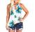 Womens Tops Summer Halter Cutout Front Sleeveless Tank Tops Trendy Ombre Sunflower Graphic Tee Shirts Camisole Blouses