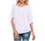 Womens Casual Scoop Neck Loose T-Shirt 3/4 Sleeve Chiffon Blouse Tees Top Floral Solid Office Shirts Tunic Summer Tops