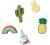 Crocs Jibbitz 5-Pack Unicorn Shoe Charms | Jibbitz for Crocs, Small