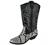 Soda Women's Red Reno Western Cowboy Pointed Toe Knee High Pull On Tabs Boots