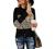 BMJL Women's Casual Leopard Print Tops Long Sleeve T Shirt Cute Blouse Graphic Tees