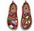 UIN Women's Fashion Floral Art Sneaker Painted Canvas Slip-On Ladies Travel Shoes