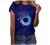 Womens Summer Tops Gradient Sunflower Print Short Sleeve T-Shirt Casual O-Neck T Shirts Graphic Tees Plus Size Tshirts