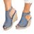 Sandals for Women Wedge,2021 Retro Wedge Ankle Buckle Sandals Fashion Summer Beach Wedges Shoes Open Toe Espadrilles